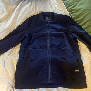 Figs Bellery Scrub Jacket navy M never worn